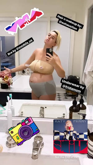Katy Perry Bondage Porn Captions - Katy Perry shows fans her post-baby body in a nursing bra five days after  giving birth to daughter Daisy | The US Sun