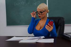 Bridgette B Porn Teacher - Bridgette B - Teacher's Tits Are Distracting - Porn00