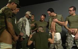 Military Fucking Porn - Being a cocksucker for all the military men gay porn video on Darkcruising