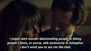 Blackmail Porn Captions Tumblr - What a shame, for I dearly love to laugh â€” Hannibal Recap: The Great Red  Dragon