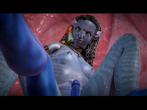 Blue Avatar Bondage Porn - Avatar - Neytiri - Blue skined alien girl - Sex and pussy licking with  orgasm - Futanari animation - XNXX.COM
