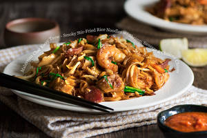 Chinese Porn Food - Malaysian Char Kway Teow – Smoky Stir-Fried Rice Noodles with Shrimp