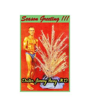 Doctor Sex 1960s - Dr. Thong Season's Greetings T-shirt / Kitschmas Weird Christmas T-shirt  Ugly Sweater Playgirl Porn Sex 1960s Beefcake Artificial Tree Odd - Etsy