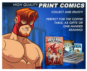 Comic Book Gay Porn - Erotic Gay Comics in Printed and Digital Editions!