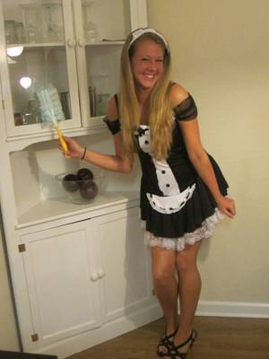 Halloween Sexy Costumes College - For contributing columnist Taylor Leckie, Brittney Darner's maid costume  bears no resemblance to those adult costumes that show a little too much  for the ...