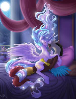 Mlp Discord And Celestia Porn - 123492 - safe, artist:falleninthedark, discord (mlp), fluttershy (mlp),  princess celestia (mlp), alicorn, draconequus, equine, fictional species,  mammal, pegasus, pony, feral, friendship is magic, hasbro, my little pony,  2015, 2d, bed, cute, dislestia 