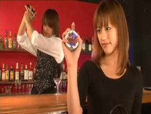 Bartender Anime Porn - Japanese slut seduces a bartender