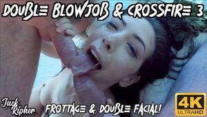 gf double blowjob - Petite Submissive Girlfriend Double Blowjob & Messy Double Facial! -  Shooshtime
