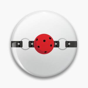 ball gagged - Ball Gag Pins and Buttons for Sale | Redbubble