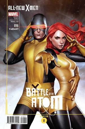 Atom Wonder Woman Porn - All-New X-Men #16 variant B - Battle of the Atom Chapter