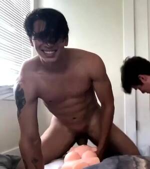asian frat fuck - Asian: College Frat guy fucks fake pussy inâ€¦ ThisVid.com