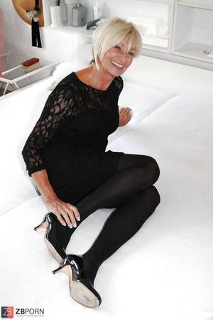 Blonde German Mature - Franziska 71 yo. flawless german inexperienced granny