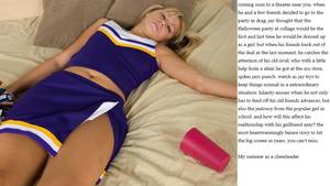 Cheerleader Blowjob Porn Captions - My summer as a cheerleader. Worst caption?