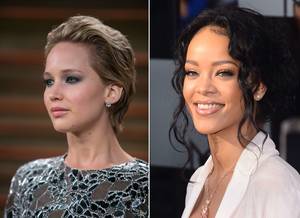 Arab Celebrity Porn - Nude photos purportedly showing many top stars, including Oscar-winner  Jennifer Lawrence and pop star Rihanna were circulated on social media  Sunday, ...