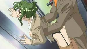 anime hentai on train - 