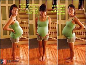 interracial pregnant captions - Pregnant Asian Captions
