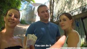 Czech Couples Public - CZECH COUPLES Young Couple Takes Money for Public Foursome