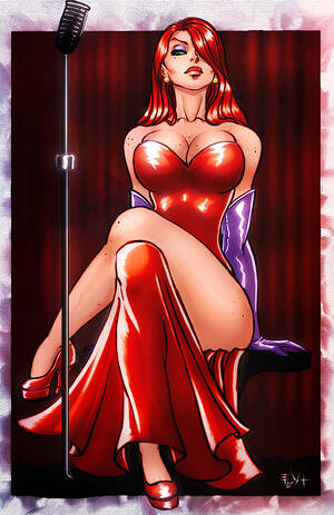 jessica rabbit jiggly girls - Jessica Rabbit Hentai Manga image #194635