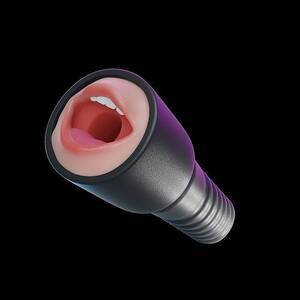 Fleshlight Porn 3d - 3D model BDSM NSFW Adult Fleshlight Mouth Masturbator Sex Toy Penis VR / AR  / low-poly | CGTrader