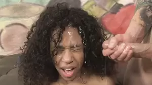 black ghetto slut facial - Ebony Facial Surprise Compilation | xHamster