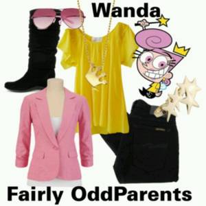 Fairly Oddparents Mom Bathrobe - Wanda - The Fairly OddParents