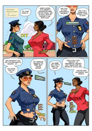 cartoon police porn xxx - Legmuscle- Police Investigation! - Porn Cartoon Comics