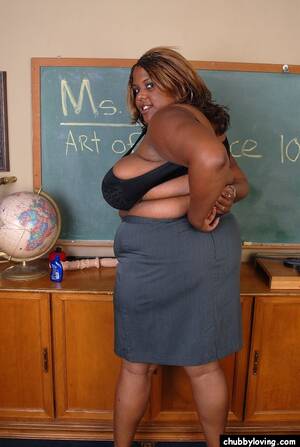 black teacher mature - Mature ebony teacher SSBBW Winxx is undressing in the classroom -  PornPics.com