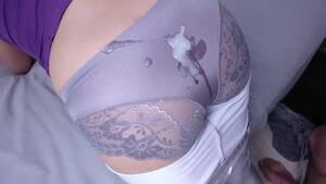 lace panties porn - Satin and Lace Panties under Silver Pants