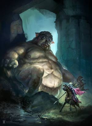 Giant Orge Porn - Personal work, I always wanted to make some big fat giant ogre.