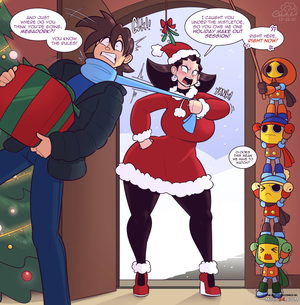 Happy Holidays Cartoon Porn - Tron and Megaman Happy Holiday porn comic - the best cartoon porn comics,  Rule 34 | MULT34