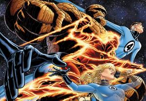 Fantastic Four Parody Xxx - The Daily Zombies: Joe Quesada's 50th Anniversary Fantastic Four  Illustration: The Making Of