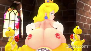 Bowser Porn Ass - Princess Peach bounces on Bowser Jr's cock - XVIDEOS.COM