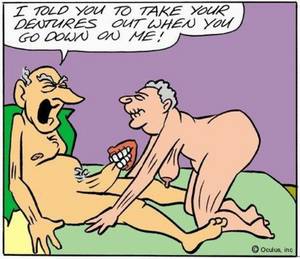 Funny Cartoon Blowjob Porn - Adult Cartoons, Over the Hill, Getting Old, Senior Citizen Humor - Old age  jokes cartoons and funny photos