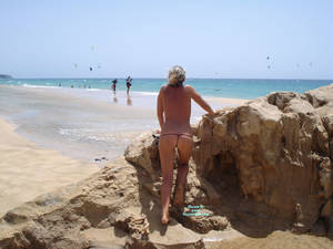 free voyeur beach ocean pictures - Pic #1 Nude Wife: Bimba From Fuerteventura (2) 2010