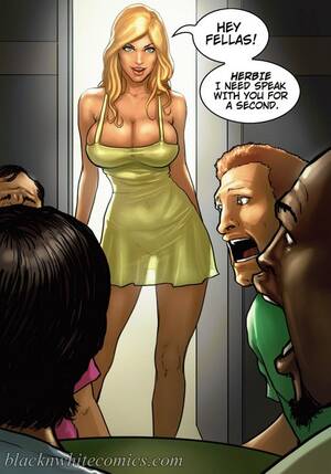 Naked Girls Porn Comics - Comic xxx pictures containing half-naked golden-haired young lady who would  like to get making love together with several folks