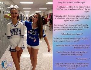 Cheerleader Gender Bender Porn Captions - Image result for Forced Feminization Captions Cheerleader. Tg ...