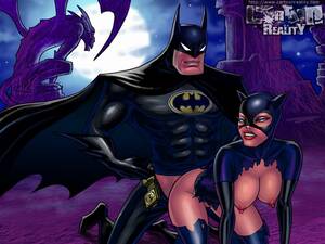 Batman Catwoman Sexy - Batman fucks Catgirl - cartoon bitches rammed