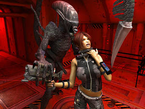 3d Porn Parody - sci-fi alien fucker aliensex 69 picture 3dx alien dp stereoscopy porn