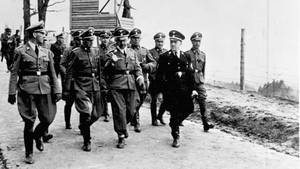 Black Nazi Porn - SS officials including Heinrich Himmler visit the Mauthausen concentration  camp in 1941. (CC-