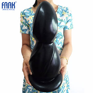 black dildo couple - FAAK Super Huge Anal Plug Dildo Enlarge Butt Ass Biggest Sex Toys For Woman  Couple Masturbate