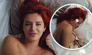 Bella Thorne Gallery - Bella Thorne poses topless in bed in sexy photographs taken by her fiancÃ©  Benjamin Mascolo | Daily Mail Online