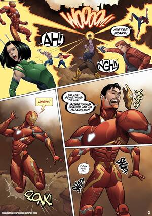 Iron Avengers Porn Comic - Bimbo Avengers Porn Comic - Page 004