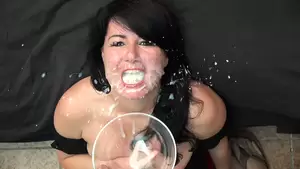 massive cumshots in a container - CUM SHOT AND SWALLOW PARTY! Drowned in cum | xHamster