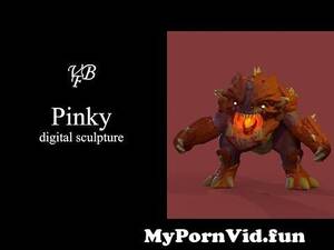 Doom Pinky Porn - Pinky from Doom - Digital Sculpture for 3D-printing from pinky 3d Watch  Video - MyPornVid.fun