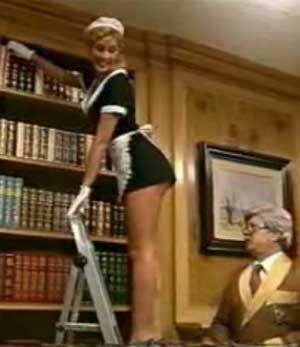 french maid caning - When it comes to finding reasons to discipline a maid, you don't have to  try too hard. French maids and light corporal punishment are natural  bedfellows.