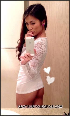 cute asian self shot nudes - 