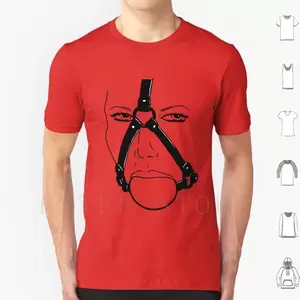 ball gagged - Gag Me T Shirt Cotton Men DIY Print Pen Ink Traditional Art Original Sexy  Girls Face Ball Gag Gag Bdsm Nfsw Black And White - AliExpress