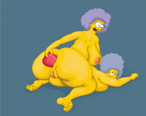 anal fisting toons - Patty and Selma Bouvier Milf Anal Sex Chubby Fisting < Your Cartoon Porn