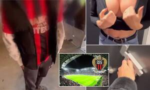 French Club Porn - French club Nice will take legal action after PORN film is made inside  stadium DURING January match | Daily Mail Online