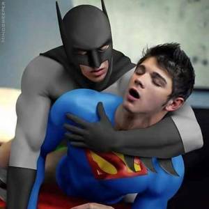 Dc Heroes Gay Porn - Batman Y Superman Version Porno